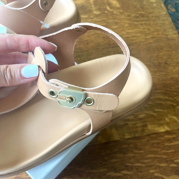 Ancient Greek Sandals Women's Alki Leather Sandal 37 - Picture 6 of 7